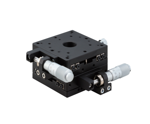 交叉滾子導軌型XY軸滑臺 千分尺旋鈕型 XYPG