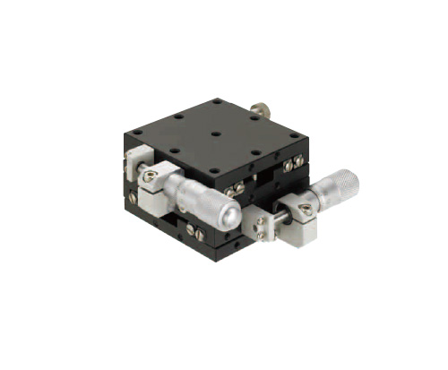 交叉滾子導(dǎo)軌型XY軸滑臺(tái) 經(jīng)濟(jì)型 千分尺旋鈕型 XYCRS